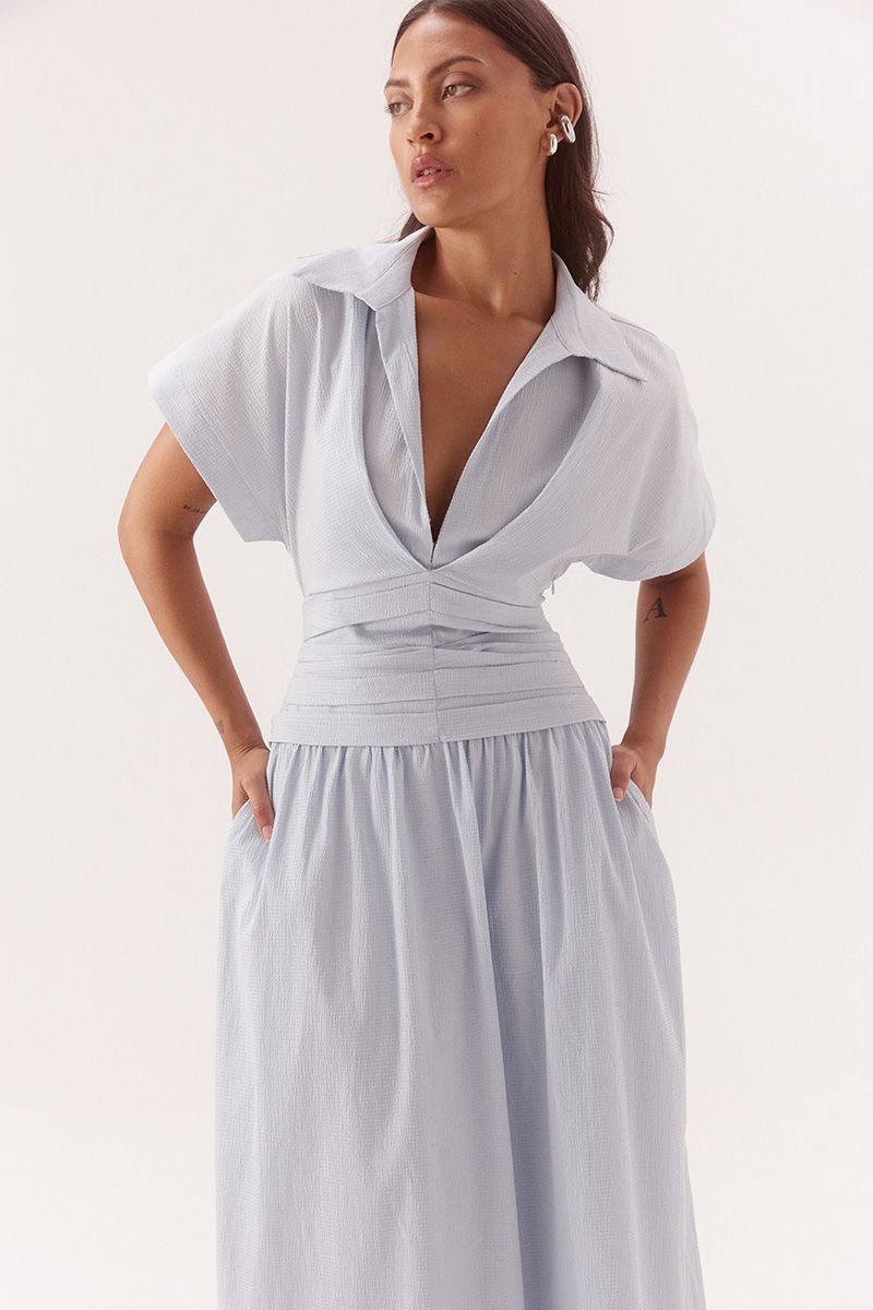 SOVERE / STUDIO LYRA Dress – Sky – product view 2