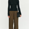 Staple the Label Dakota Relaxed Pant - Espresso