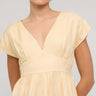 Staple The Label Estelle Midi Dress - Butter Yellow
