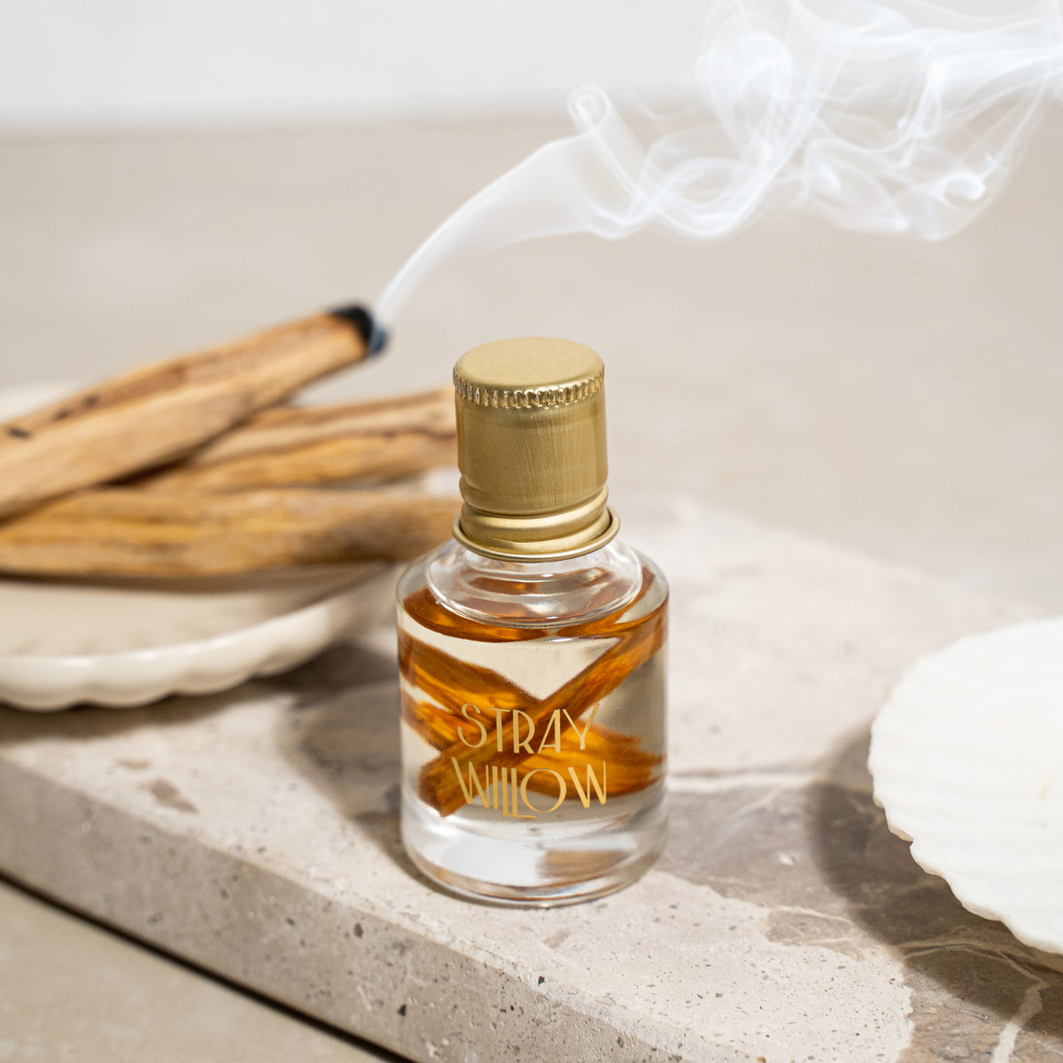Stray Willow Essential Oil Perfume Roller – Woodlands – product view 3