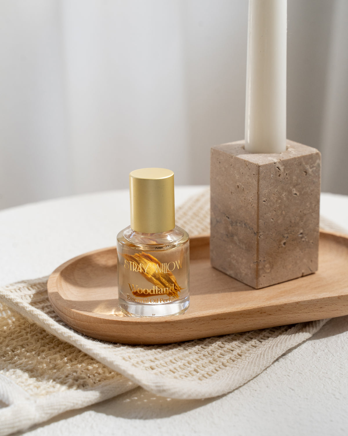Stray Willow Essential Oil Perfume Roller – Woodlands – product view 5