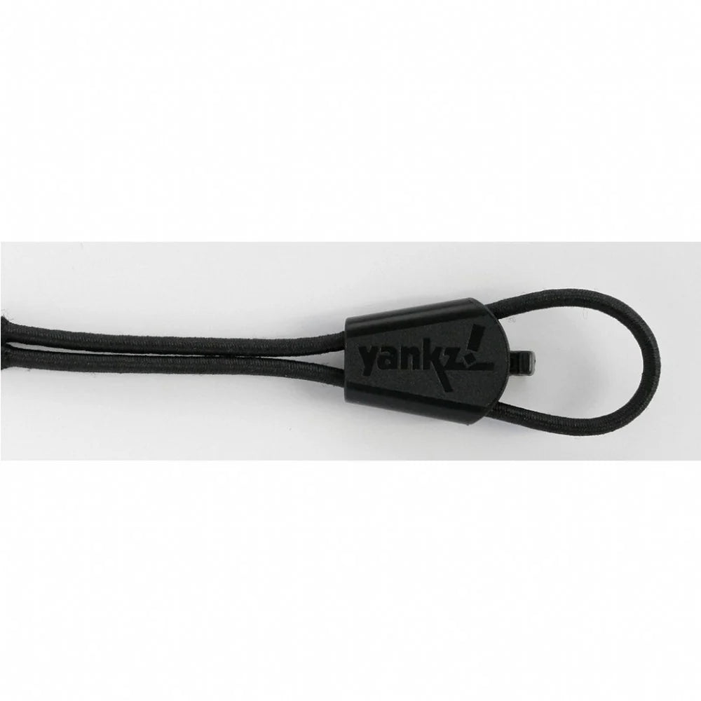 Yankz! Surelace System – No Tie Shoe Laces – Black with Black Buckle