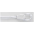 Yankz! Surelace System – No Tie Shoe Laces – White with White Buckle