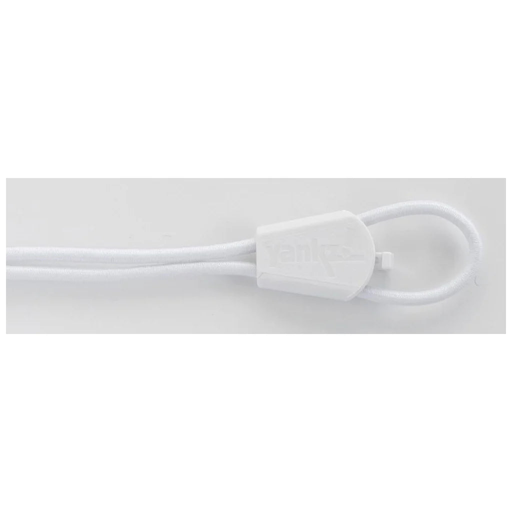 Yankz! Surelace System – No Tie Shoe Laces – White with White Buckle