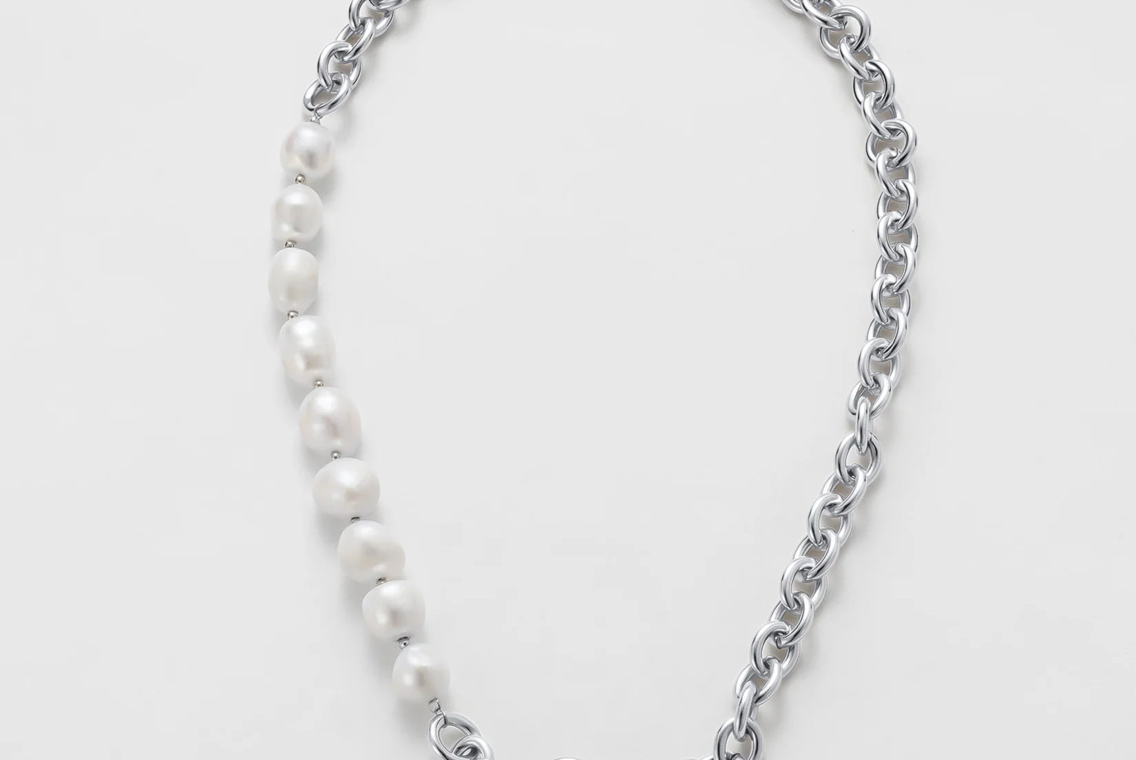 Zafino Eliza Necklace – Silver – product view 1