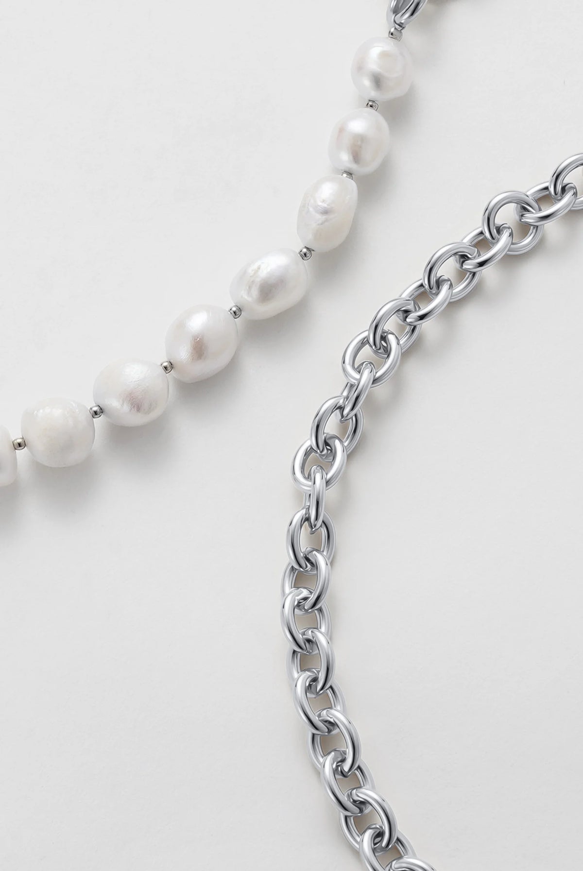 Zafino Eliza Necklace – Silver – product view 4