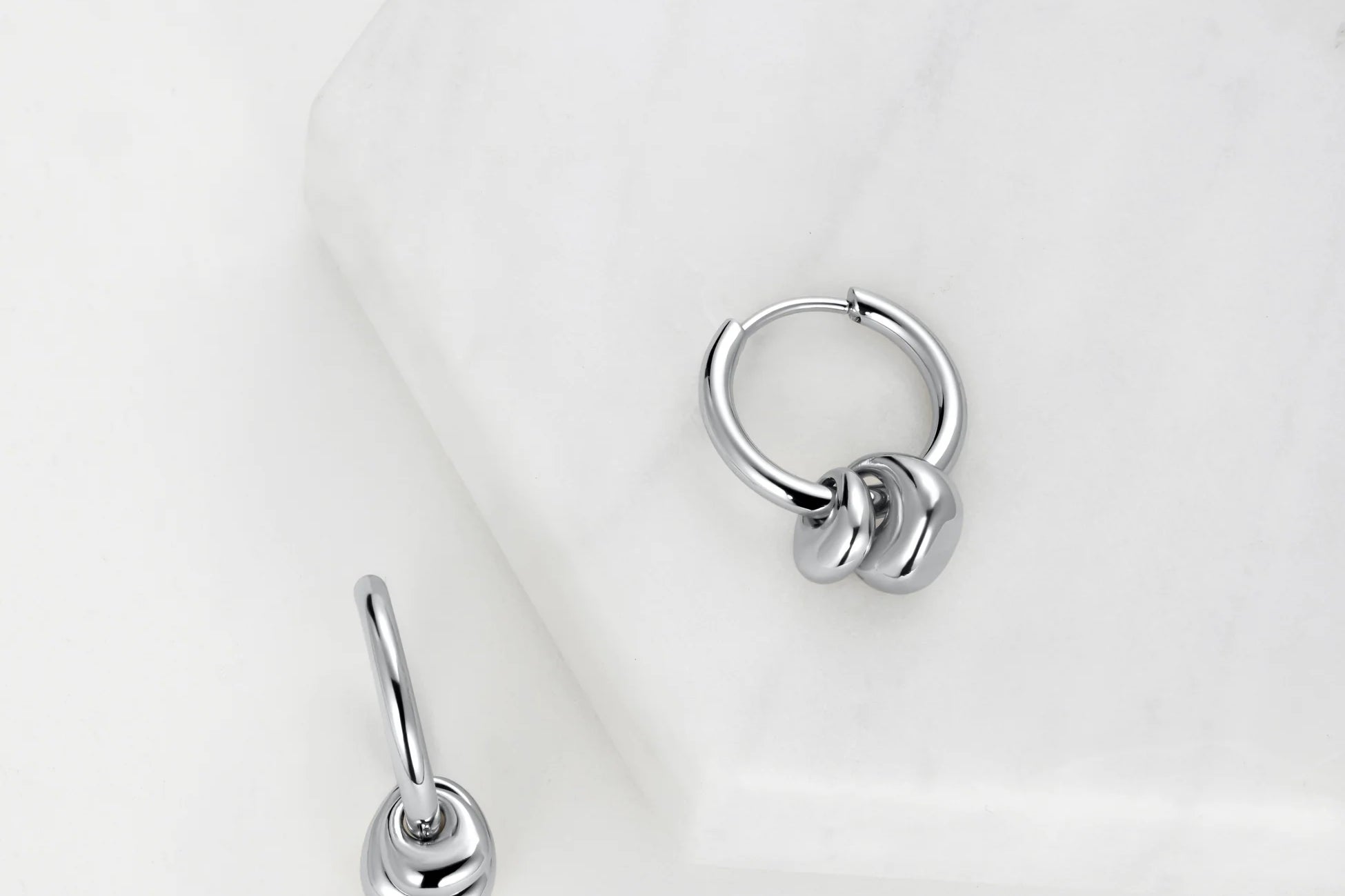 Zafino Sadie Large Earring – Silver