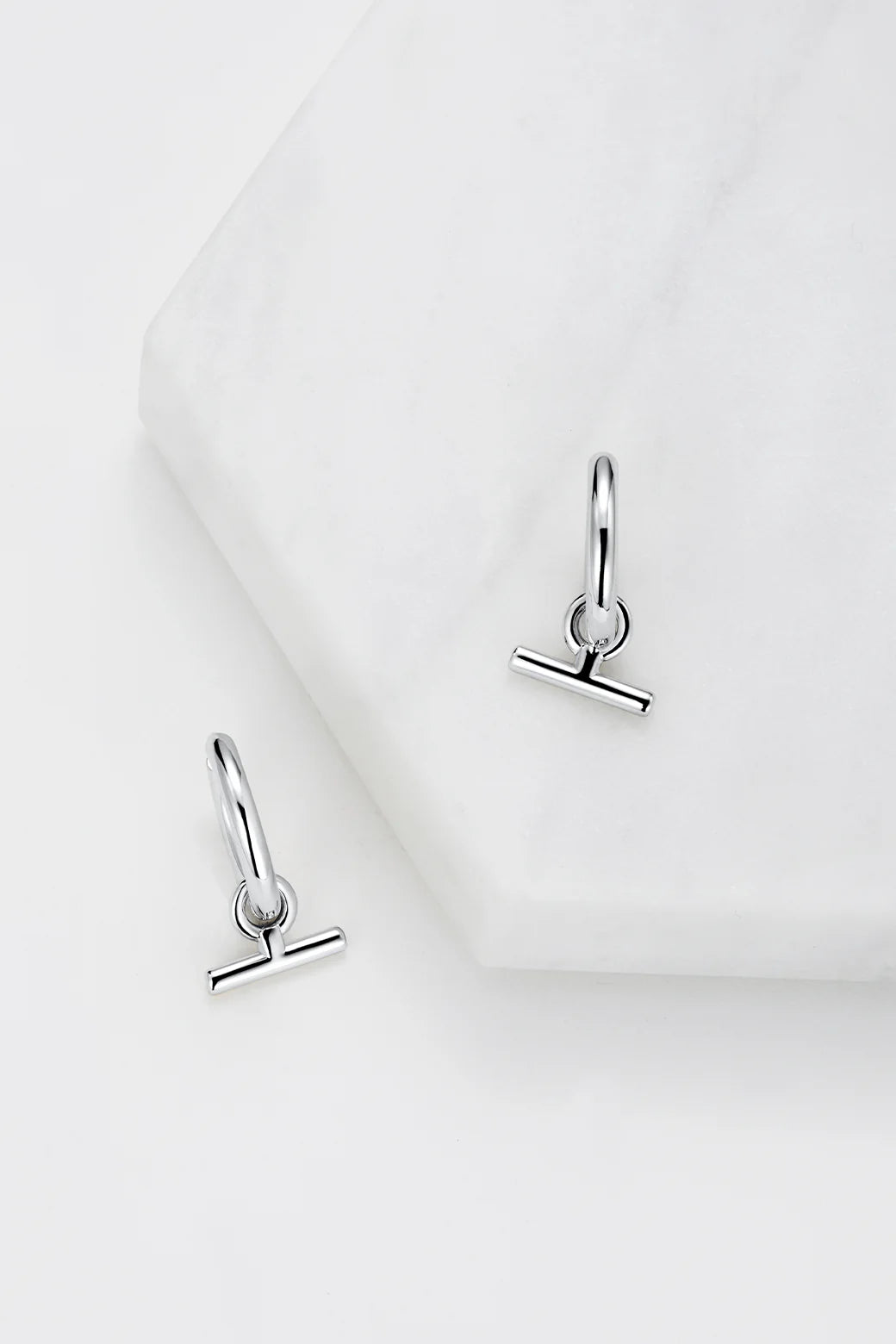 Zafino Winnie Hoop Earrings – Silver